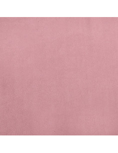 Lettino per Cani Rosa 50x40x26,5 cm in Velluto