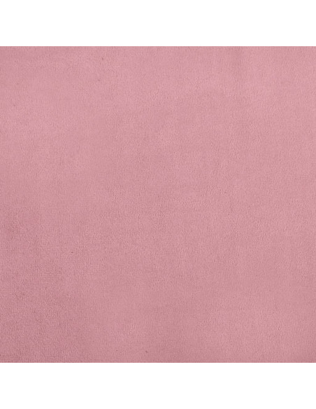 Lettino per Cani Rosa 70x52x30 cm in Velluto