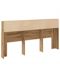 Testiera Contenitore Rovere Artigianale 200x19x103,5 Truciolato