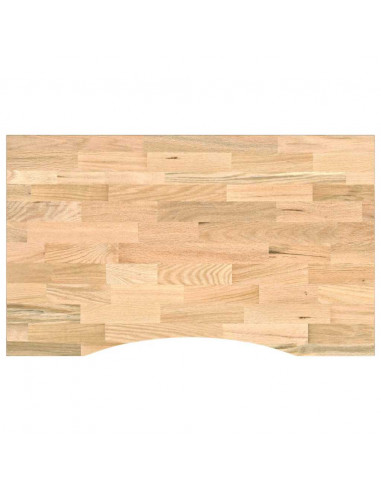 Banco da Lavoro 100x60x(71,5-98) cm Legno Massello Rovere