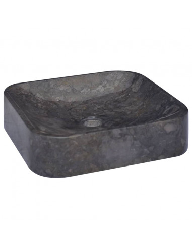 Lavandino Nero 40x40x10 cm in Marmo