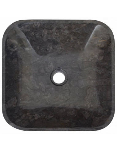 Lavandino Nero 40x40x10 cm in Marmo