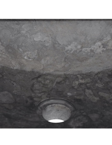 Lavandino Nero 40x40x10 cm in Marmo