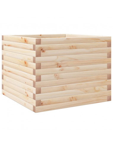 Fioriera da Giardino 60x60x45,5 cm in Legno Massello di Pino