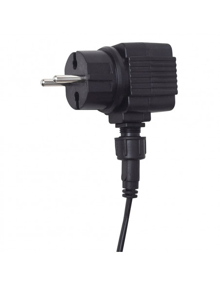 Cascata per Laghetto Rettangolare con LED in Acciaio Inox 60 cm
