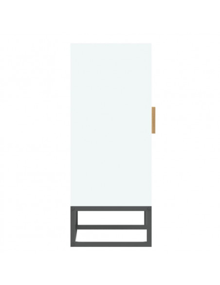 Credenza Bianca 60x30x75 cm in Legno Multistrato