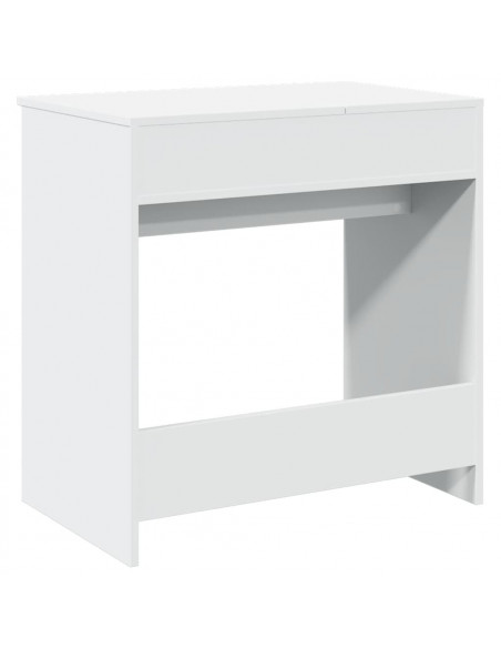 Toeletta con Specchio Bianco 73x46,5x120 cm
