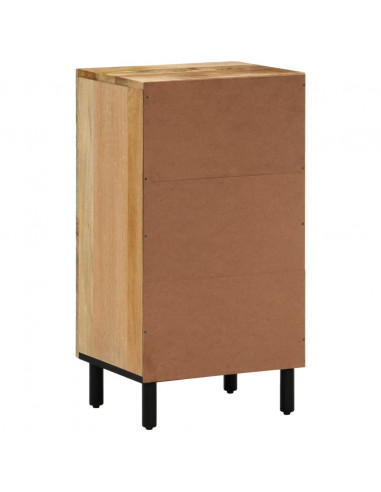 Credenza 40x33x75 cm in Legno Massello di Mango