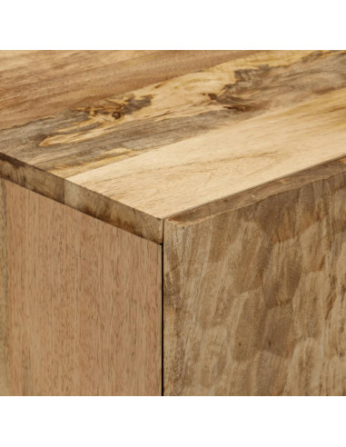 Credenza 40x33x75 cm in Legno Massello di Mango
