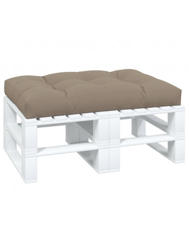 Cuscino per Pallet Tortora 120x80x12 cm in Tessuto