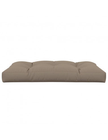 Cuscino per Pallet Tortora 120x80x12 cm in Tessuto