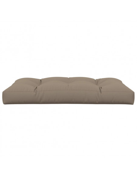 Cuscino per Pallet Tortora 120x80x12 cm in Tessuto