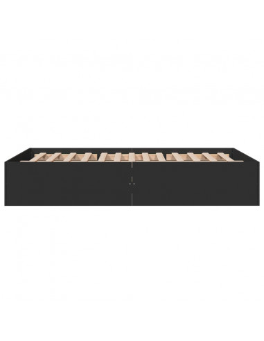 Giroletto Nero 140x190 cm in Legno Multistrato