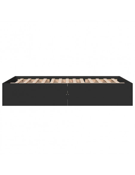 Giroletto Nero 140x190 cm in Legno Multistrato