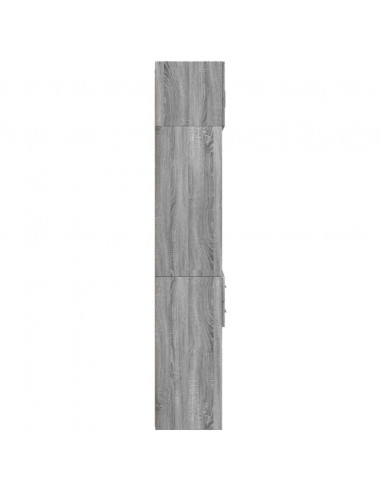 Armadietto Grigio Sonoma 70x42,5x225 cm in Truciolato