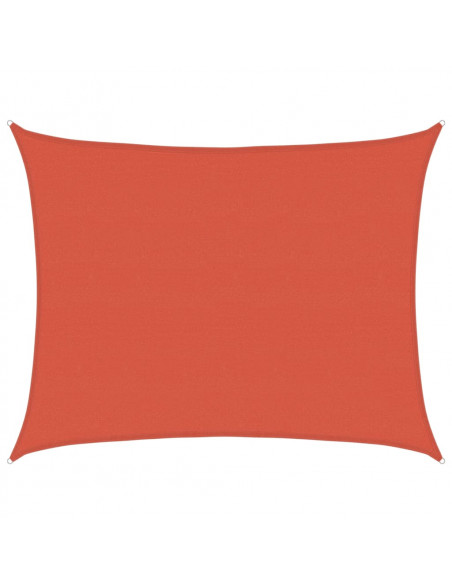 Vela Parasole 160 g/m² Terracotta 6x8 m in HDPE