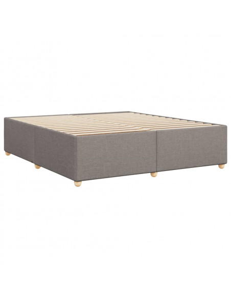 Giroletto senza Materasso Tortora 180x200 cm in Tessuto