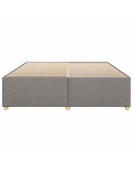 Giroletto senza Materasso Tortora 180x200 cm in Tessuto