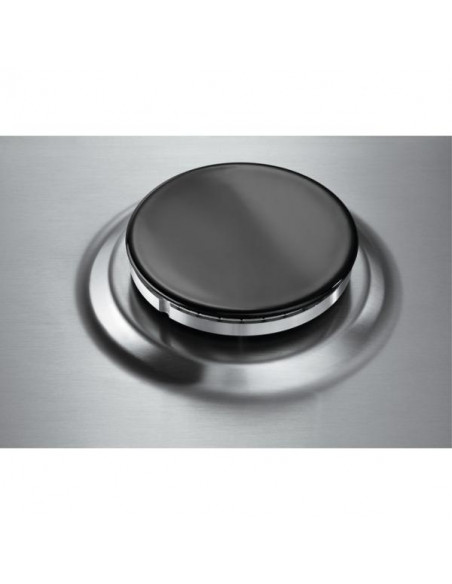 ELECTROLUX Piano Cottura EGS7534X a Gas da 75 cm 5 fuochi Bruciatori Fiamma Pura 1 bruciatore WOK Griglie speciali in estetica n