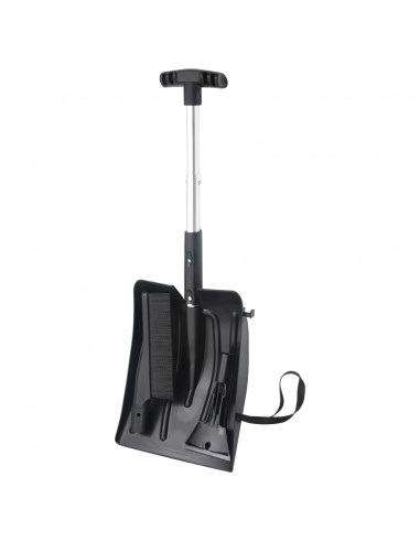 Kit Pala da Neve 3 in 1 Nero in Alluminio