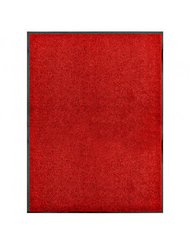 Zerbino Lavabile Rosso 90x120 cm