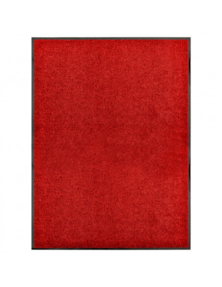 Zerbino Lavabile Rosso 90x120 cm
