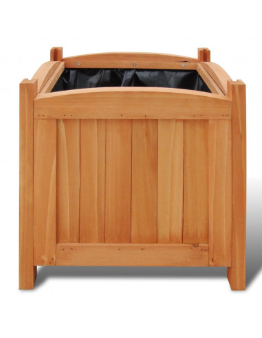 Letti Rialzati da Giardino 4 pz 30x30x30 cm