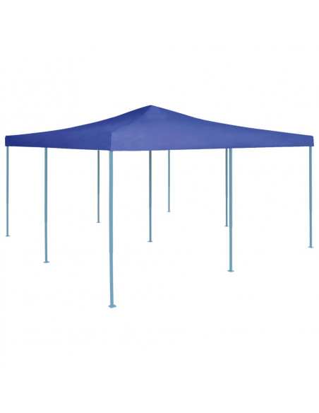 Gazebo Pieghevole 5x5 m Blu