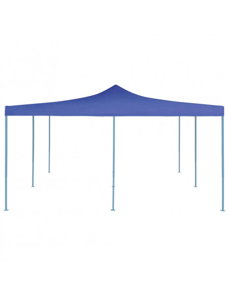 Gazebo Pieghevole 5x5 m Blu