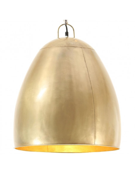 Lampada a Sospensione Industriale 25 W Ottone Rotonda 42 cm E27