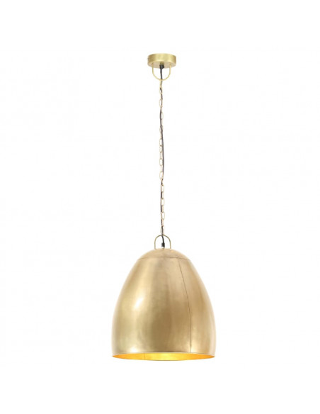 Lampada a Sospensione Industriale 25 W Ottone Rotonda 42 cm E27