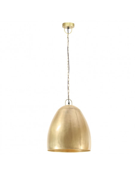 Lampada a Sospensione Industriale 25 W Ottone Rotonda 42 cm E27