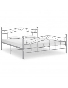 Giroletto Grigio in Metallo 180x200 cm 2