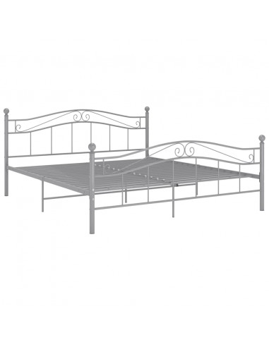 Giroletto Grigio in Metallo 180x200 cm