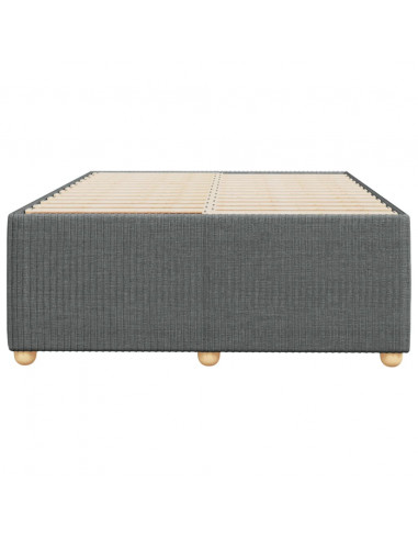 Giroletto senza Materasso Grigio Scuro 120x200 cm Tessuto