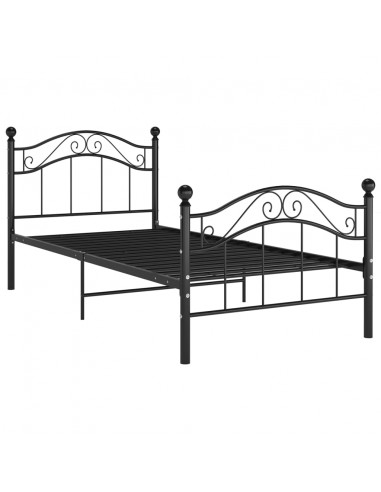 Giroletto Nero in Metallo 100x200 cm