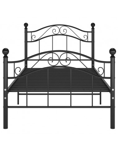 Giroletto Nero in Metallo 100x200 cm