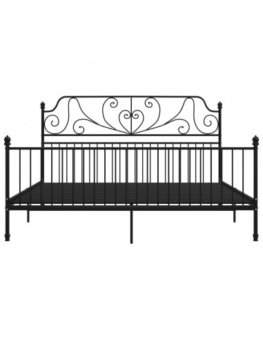 Giroletto Nero in Metallo 180x200 cm