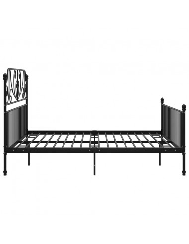 Giroletto Nero in Metallo 180x200 cm