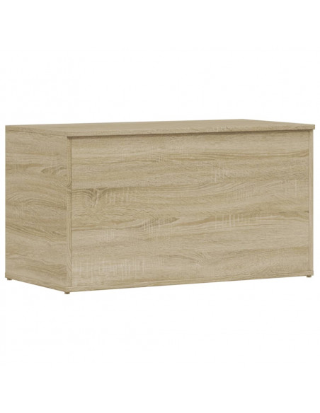 Cassapanca Rovere Sonoma 84x42x46 cm in Legno Ingegnerizzato