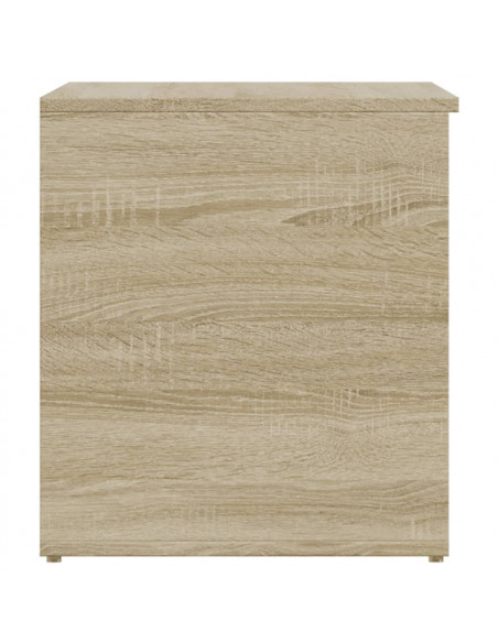 Cassapanca Rovere Sonoma 84x42x46 cm in Legno Ingegnerizzato