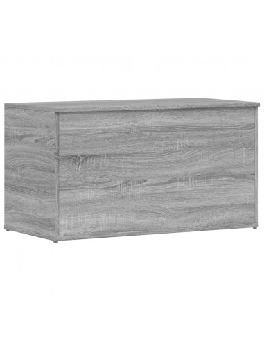 Cassapanca Grigio Sonoma 84x42x46 cm in Legno Ingegnerizzato