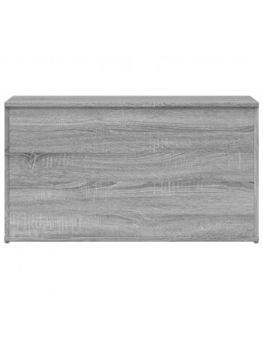 Cassapanca Grigio Sonoma 84x42x46 cm in Legno Ingegnerizzato