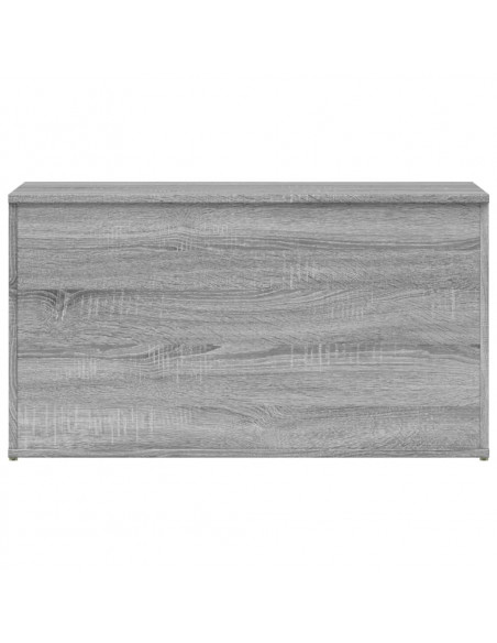 Cassapanca Grigio Sonoma 84x42x46 cm in Legno Ingegnerizzato