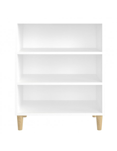 Credenza Bianca 57x35x70 cm in Legno Multistrato