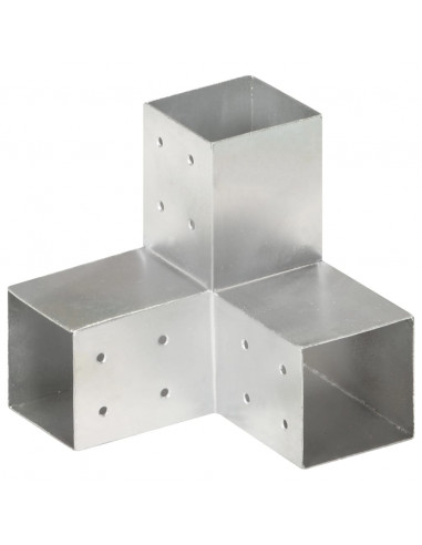 Connettore per Pali a Forma di Y in Metallo Zincato 81x81 mm