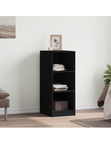 Armadio Nero 48x41x102 cm in Legno Multistrato