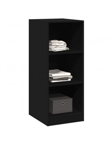 Armadio Nero 48x41x102 cm in Legno Multistrato