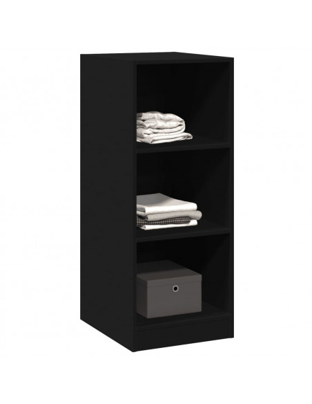 Armadio Nero 48x41x102 cm in Legno Multistrato