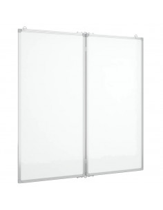 Lavagna Magnetica Pieghevole 100x100x1,7 cm in Alluminio 2